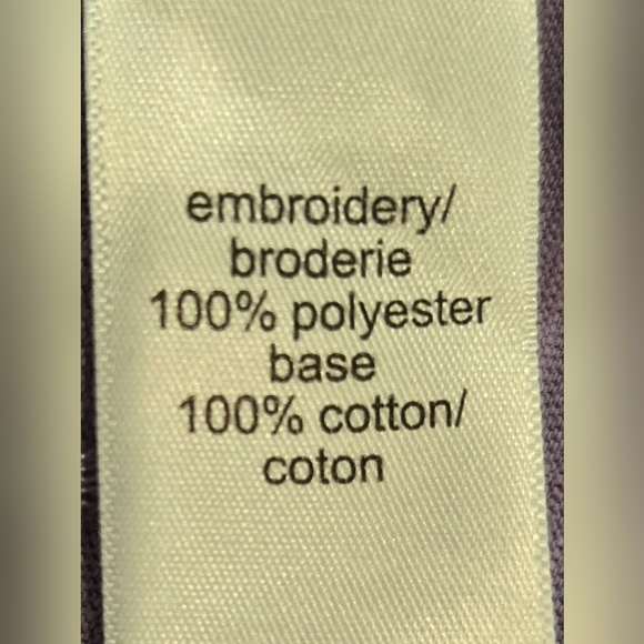 NWOT Maurcies Sleeveless Purple Eyelet Top - Picture 6 of 6